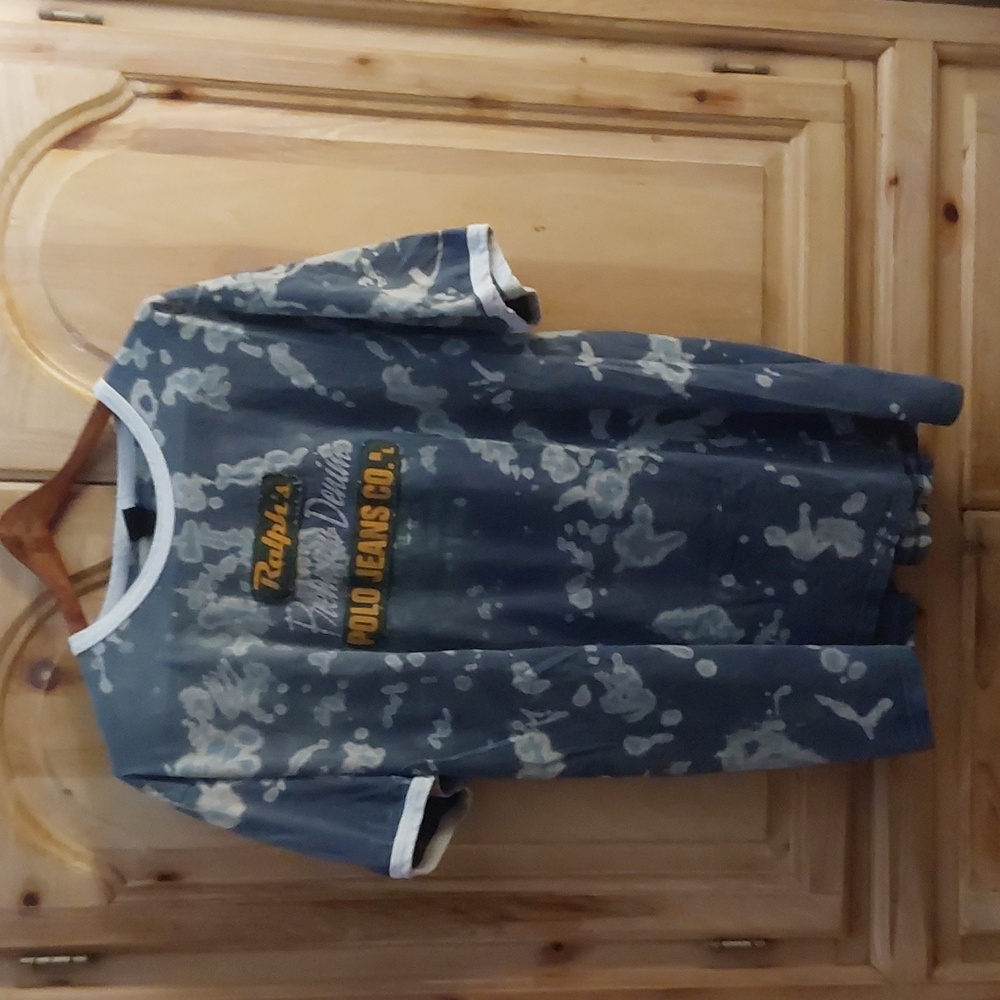 PREOWNED POLO JEANS RALPH LAUREN XL TIE DYE LOOK N LOGO